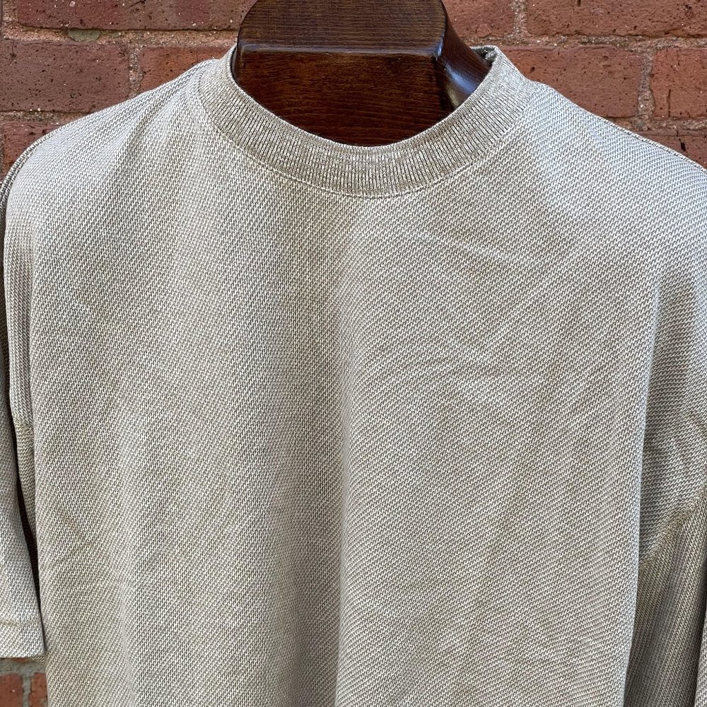 NWT Yves Saint Laurent Pour Homme Textured S/S T - Shirt SZ L Large Deadstock